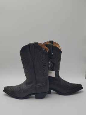 Leather Cowboy Boots